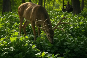 Pure Whitetail Shady Patch Food Plots are shade tolerant food plots that are ideal for small acreage hunting ground