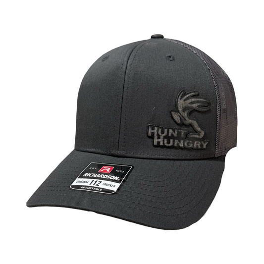 Hunt Hungry Patch 112 Snapback - Grey/Grey