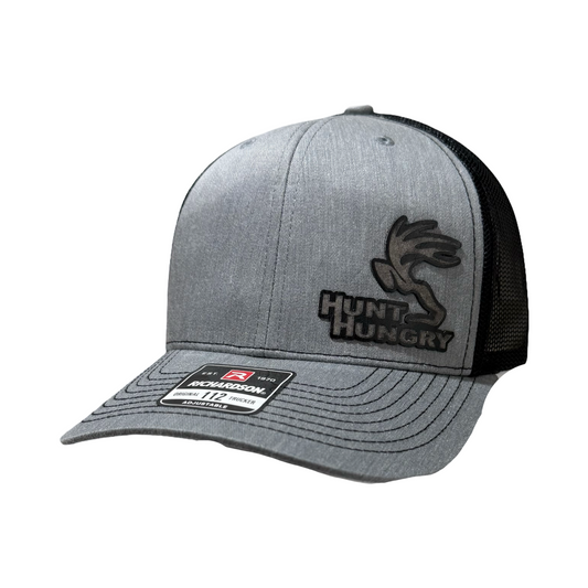 Hunt Hungry Patch 112 Snapback - Grey/Black