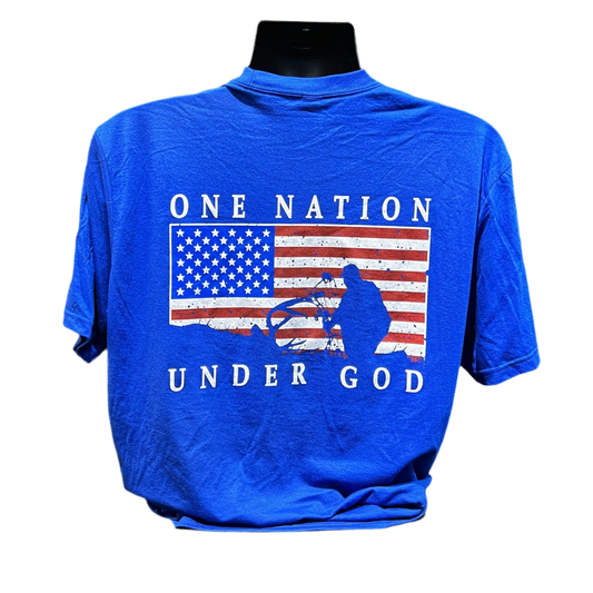ONE NATION UNDER GOD - Blue
