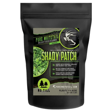 Shady Patch No-Till Seeds for the best food plots for whitetail deer