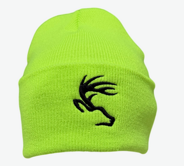 Pure Whitetail Safety Yellow Beanie