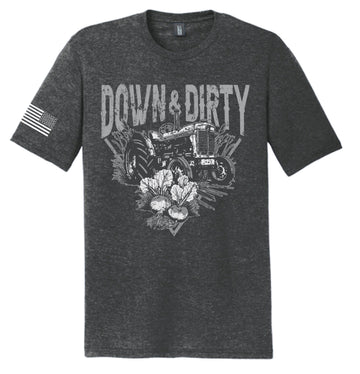 Down & Dirty PW Tractor Shirt - Black