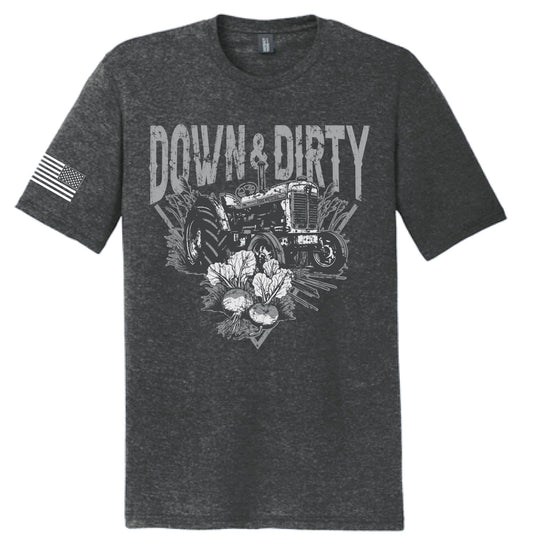 Down & Dirty PW Tractor Shirt - Black
