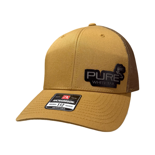 PW Logo Patch 112 Snapback - Tan/Tan
