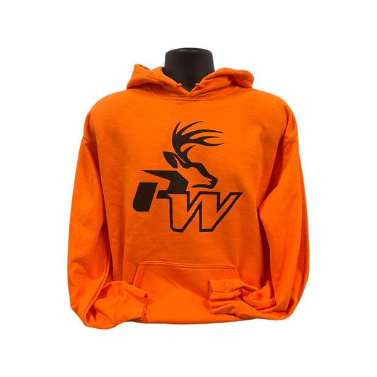 PW Logo Hoodie - Hunter Orange *Preorder*