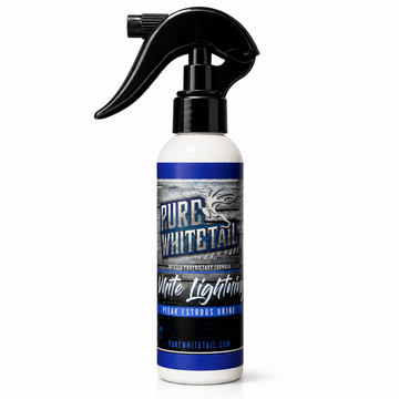 *PREORDER* 4oz White Lightning Peak Estrous | Premium Doe Estrous Scent for Serious Whitetail Hunters