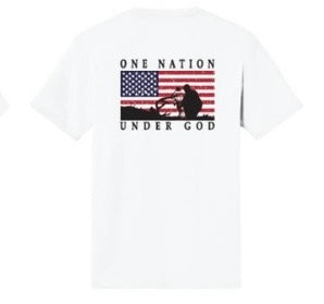 ONE NATION UNDER GOD - White