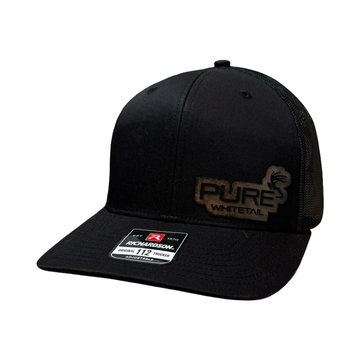 PW Logo Patch 112 Snapback - Black/Black