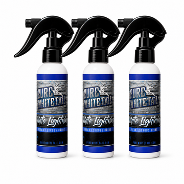 Triple Pack - 4oz White Lightning Peak Estrous | Premium Doe Estrous Scent for Serious Whitetail Hunters
