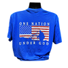 ONE NATION UNDER GOD - Blue