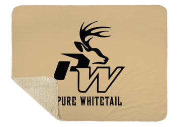 2024 PW Logo Black & Tan Blanket!