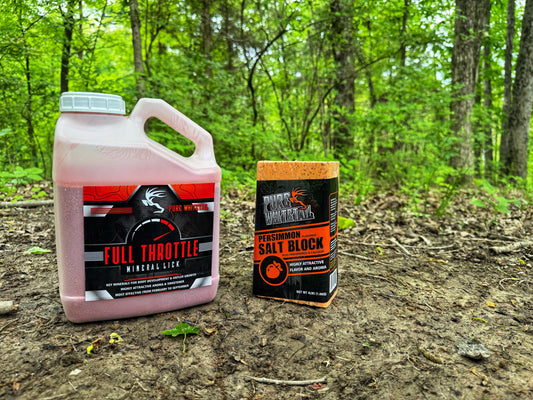 Full Throttle 10lb Jug and Persimmon Salt Block Combo!