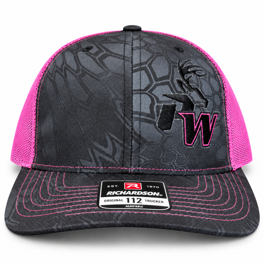 Pure Whitetail Logo Kryptek Pink