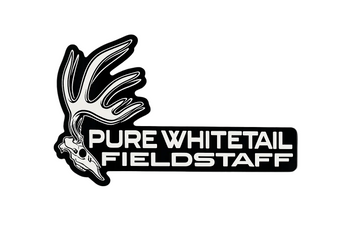 Pure Whitetail Staff Sticker - 5" wide