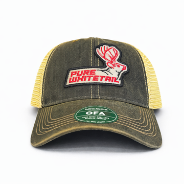 Pure Whitetail Legacy Snapback "Stretch Buck"
