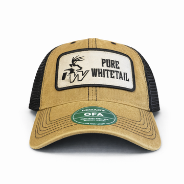 Pure Whitetail Legacy Snapback Light Brown/Black