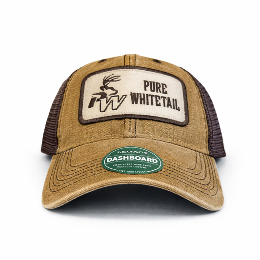 Pure Whitetail Legacy Snapback Brown/Brown