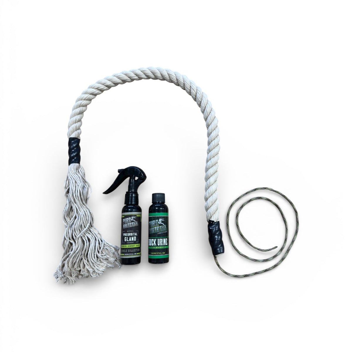Scraping Ropes Josh's Mock Scrape Package - PW Scrape Rope w/ Preorbital Liquid & Buc ...