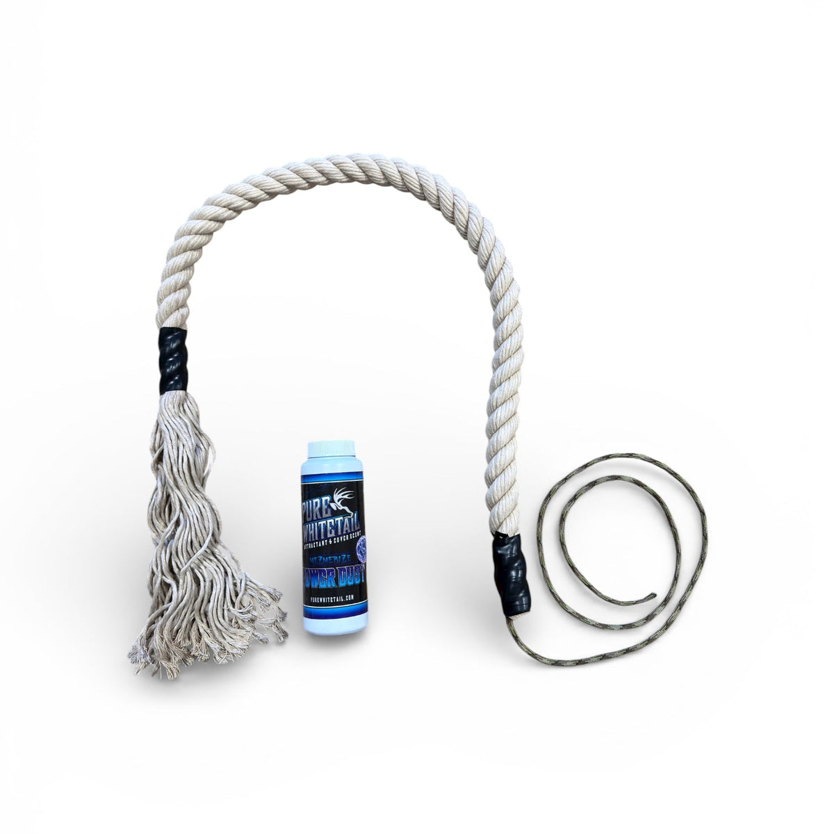 Scrape Rope Systems PW Scrape Rope w/ Mezmerize Power Dust – Pure Whitetail
