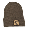 Pure Whitetail Patch Beanie - Brown