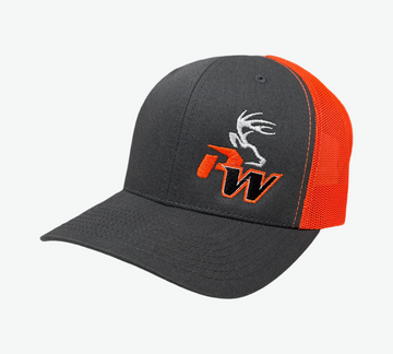 Pure Whitetail Orange Logo Snapback