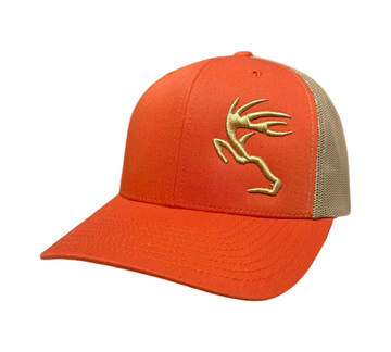 Pure Whitetail Russet Orange/Tan Buckhead Snapback